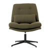 Branca Forest Green and Black Base Occasional ChairModel DOV12208-FRST