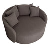 Ember Charcoal Boucle Chair And A HalfModel DOV12230