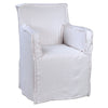 Barlow Off White Upholstery Dining ChairModel DOV13006