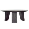 Alvyn Black Sandblasted Finish Coffee TableModel DOV13122