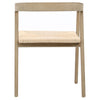 Lania Light Natural Finish Dining ChairModel DOV13167