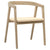 Lania Light Natural Finish Dining ChairModel DOV13167