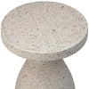 Savitri Off White Terrazzo Outdoor Side Table Model DOV14575