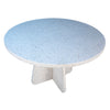 Jenson Off White Terrazzo with Sealed Finish Outdoor Dining Table Model DOV14584