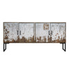 Claes Brown and White Antique Sideboard Model DOV15016-WHIT