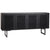 Moblin Matte Black Finish Sideboard Model DOV15090