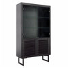 Moblin Matte Black Finish Cabinet Model DOV15092