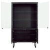 Moblin Matte Black Finish Cabinet Model DOV15092