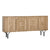 Boise Natural and Black Legs Sideboard Model DOV15108-NATL