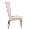 Vernon Off White Upholstery and Light Warm Wash Wood Legs Dining ChairModel DOV1538