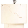 Irwin White with Grey Pattern and Chrome Finish Pendant LightModel DOV16013