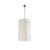 Rexor White with Grey Pattern and Chrome Finish Pendant LightModel DOV16019