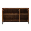 Hilario Medium Brown Sealed Finish on Black Base Sideboard Model DOV16557