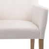 Lowell White and Natural Wood Finish Dining ChairModel DOV17134