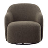 Ravine Charcoal Boucle Swivel ChairModel DOV17154