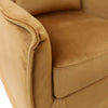 Blanc Mustard Swivel ChairModel DOV17158