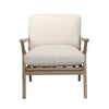 Colmar Cream and Light Warm Wash Frame Occasional ChairModel DOV17159