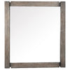 Belson Dark Grey Wash Finish Mirror Model DOV18076