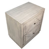 Balmer Light Grey Wash Finish Nightstand Model DOV18088