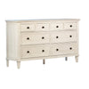 Lugano Whitewash Finish Dresser Model DOV18126