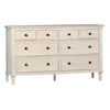 Lugano Whitewash Finish Dresser Model DOV18126