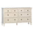 Lugano Whitewash Finish Dresser Model DOV18126