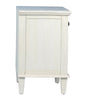 Lugano Whitewash Finish Nightstand Model DOV18127