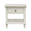 Lugano Whitewash Finish Nightstand Model DOV18128