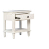 Lugano Whitewash Finish Nightstand Model DOV18128