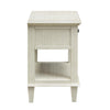 Lugano Whitewash Finish Nightstand Model DOV18128