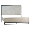 Marino Antique Light Grey Wash and Black Frame Bed Model DOV18131EK