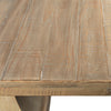 Suez Light Warm Wash Finish Dining TableModel DOV18132