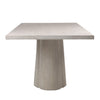 Arya Whitewash Finish Dining TableModel DOV18154