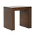 Rios Dark Brown Side TableModel DOV18185-BRWN