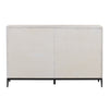 Silvia Light Grey and Black Dresser Model DOV18202-LTGY