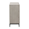 Silvia Light Grey and Black Dresser Model DOV18202-LTGY