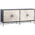 Webb Dark Ceruse Body and Light Grey Finish Doors Sideboard Model DOV18513