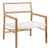 Chloe White Finish Outdoor Occasional Chair Model DOV18818WH