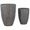 Whaley Dark Grey Concrete Finish Pot Set Of 2Model DOV19230