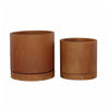 Yulia Rust Finish Planter Set Of 2Model DOV19256-RUST