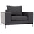 Atrim Suede Grey Occasional ChairModel DOV19534