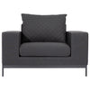 Atrim Suede Grey Occasional ChairModel DOV19534