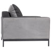 Atrim Suede Grey Occasional ChairModel DOV19534