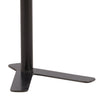 Lucy Black and Brass Tic-Tac-Toe Side Table Model DOV22023-BLCK