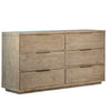 Juliette Natural Warm Wash Sealed Finish Dresser Model DOV24051