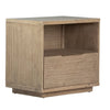 Juliette Natural Warm Wash Sealed Finish Nightstand Model DOV24052