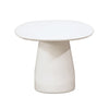 Turell Ivory Finish Outdoor Dining Table Model DOV24092