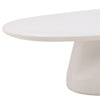 Turell Ivory Finish Outdoor Coffee Table Model DOV24093