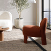 Khadija Rust Occasional ChairModel DOV24102-RUST