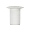 Marnie White Outdoor Side Table Model DOV24104-WHIT